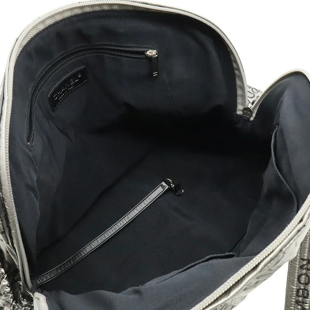 CHANEL Silver Shoulder Bag
